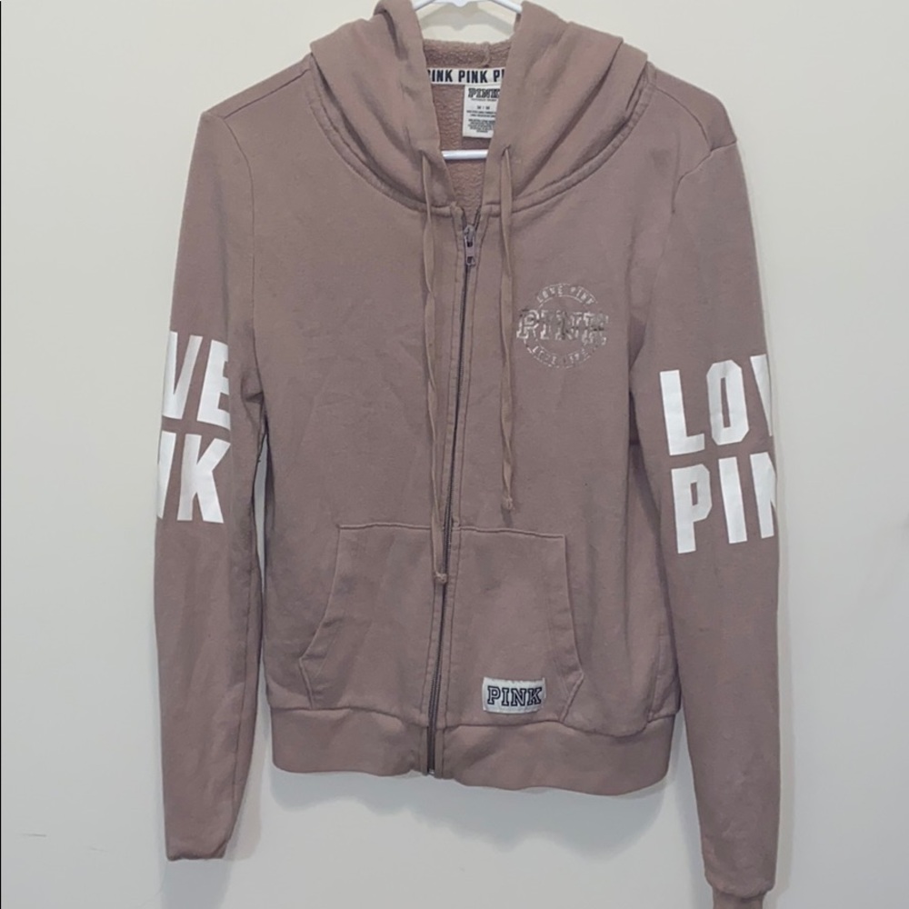 Pink hoodie